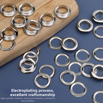 Eyelet uzstādīšanas komplekts – Ym zīmola komplekts somām un apģērbam, 100/200 komplekti