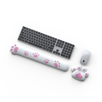 Padă de încheietură pentru mouse, mică, din rășină, cu bandă de încheietură, personalizabil