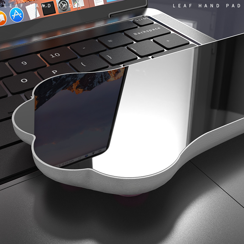 Padă de încheietură pentru mouse, mică, din rășină, cu bandă de încheietură, personalizabil