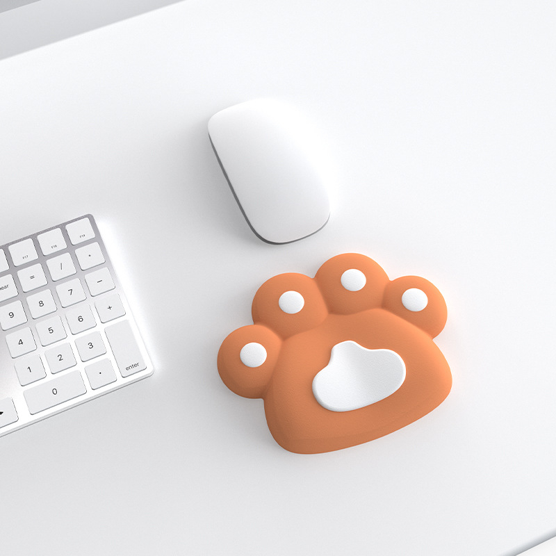 Padă de încheietură pentru mouse, mică, din rășină, cu bandă de încheietură, personalizabil