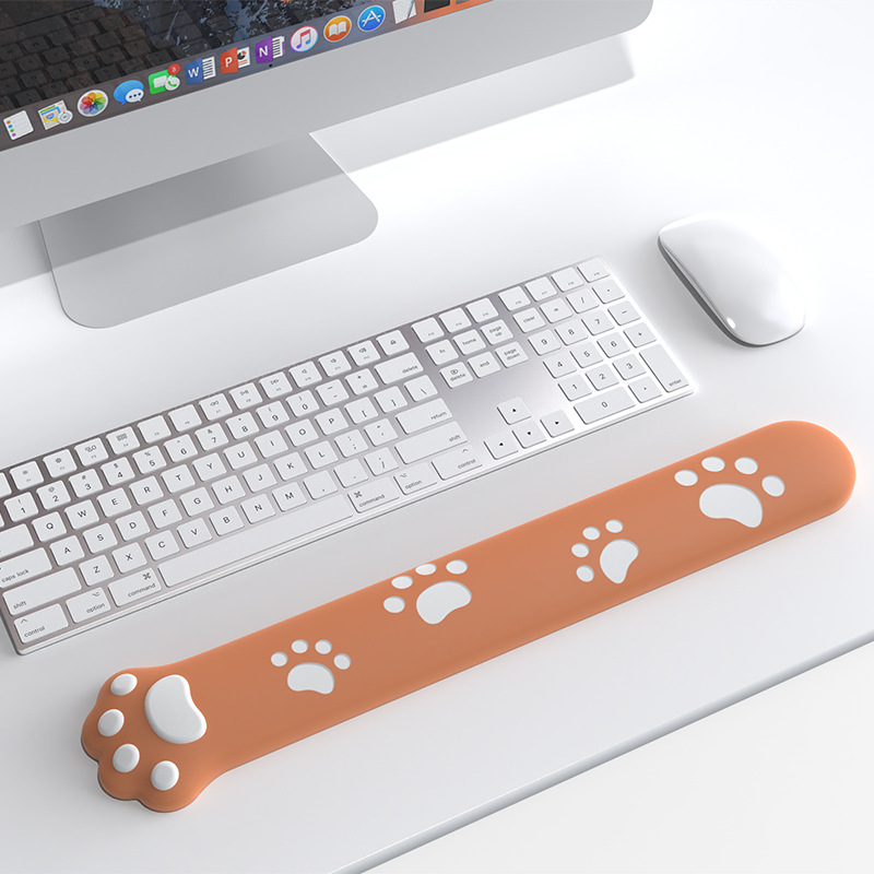 Padă de încheietură pentru mouse, mică, din rășină, cu bandă de încheietură, personalizabil