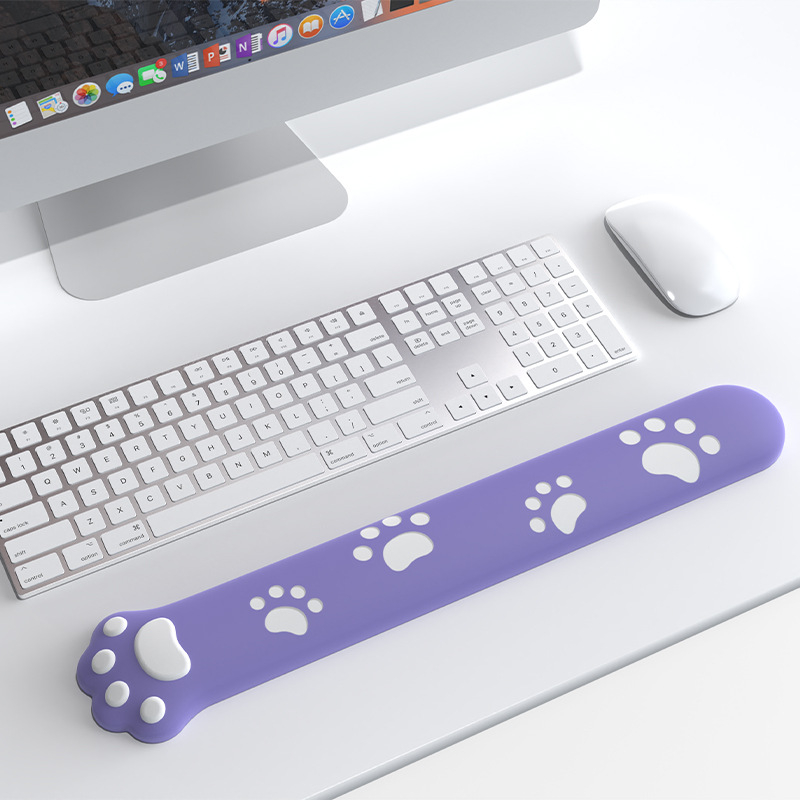 Padă de încheietură pentru mouse, mică, din rășină, cu bandă de încheietură, personalizabil