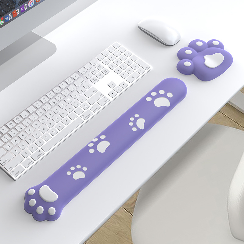 Padă de încheietură pentru mouse, mică, din rășină, cu bandă de încheietură, personalizabil