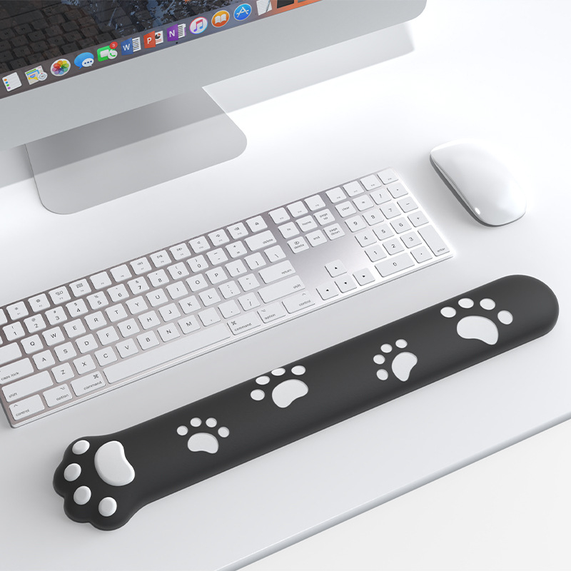 Padă de încheietură pentru mouse, mică, din rășină, cu bandă de încheietură, personalizabil