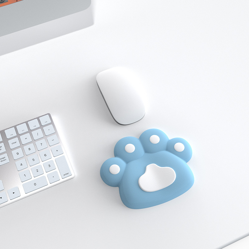 Padă de încheietură pentru mouse, mică, din rășină, cu bandă de încheietură, personalizabil