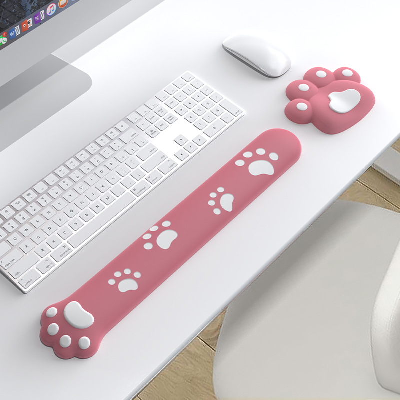 Padă de încheietură pentru mouse, mică, din rășină, cu bandă de încheietură, personalizabil