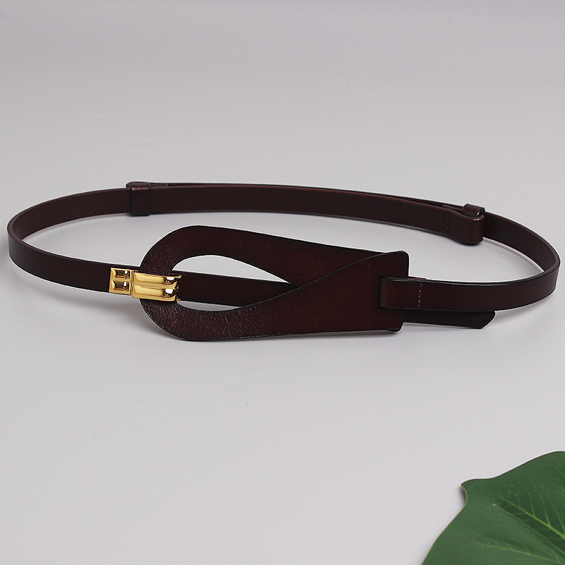 Ženski široki kaiš za struk, dizajn s više krugova, širina iznad 4 cm, dodatak za plažu u proljeće