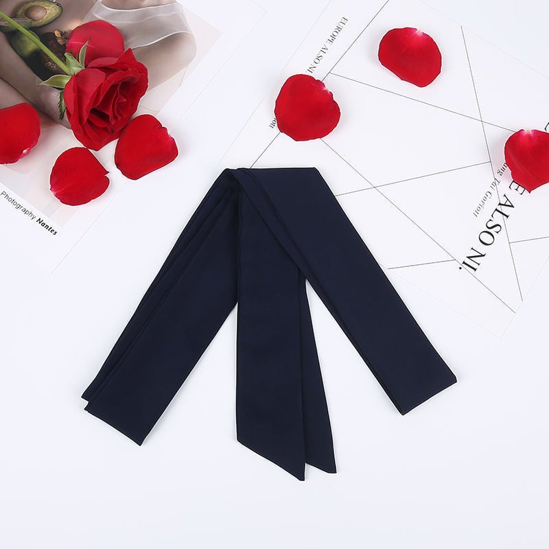 Zīda šalles josta ar šifona lentes — mūsdienīgs vienkāršs stils, brīvā laika ceļojumiem, 2022. gada ziemā