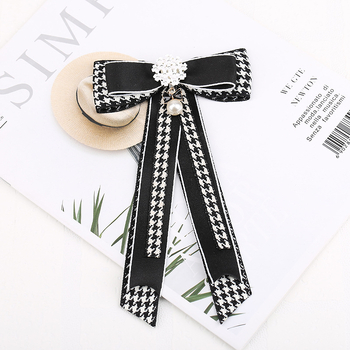 Sieviešu kakla jostas kaklasaite — korejiešu koledžas stila un britu augstākās klases modes; materiāls: poliestera diegs; raksts: vienkrāsains; modelis: mezgls