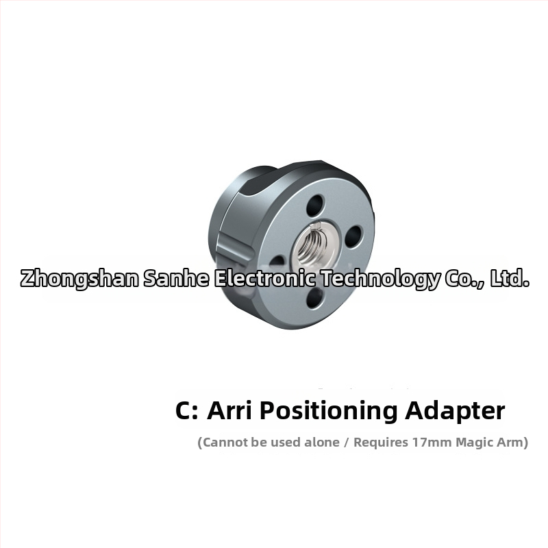 LEAPLIGHT Braț metalic Magic, extensibil, suport universal de birou pentru telefoane, tablete și camere — aliaj