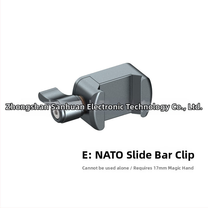 LEAPLIGHT Braț metalic Magic, extensibil, suport universal de birou pentru telefoane, tablete și camere — aliaj