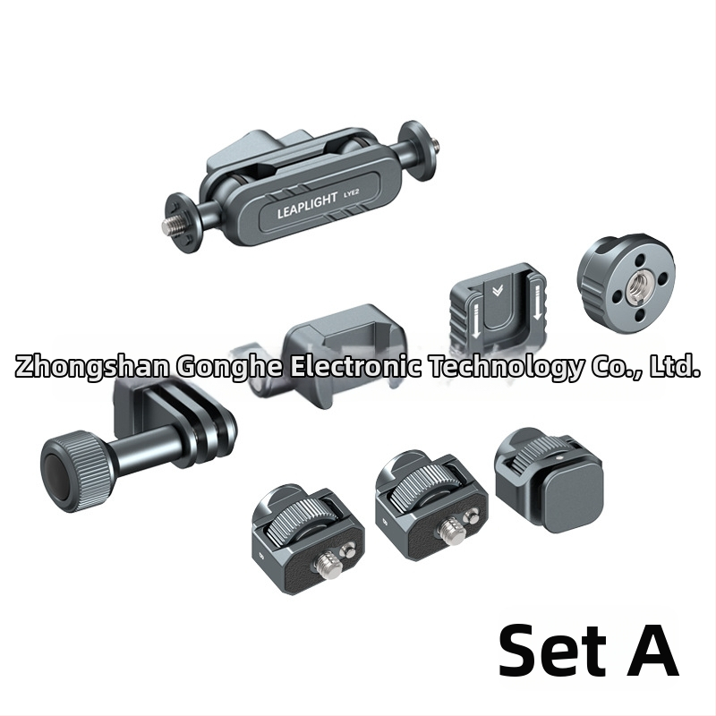 LEAPLIGHT Braț metalic Magic, extensibil, suport universal de birou pentru telefoane, tablete și camere — aliaj