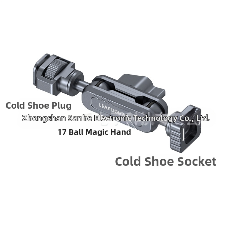 LEAPLIGHT Braț metalic Magic, extensibil, suport universal de birou pentru telefoane, tablete și camere — aliaj