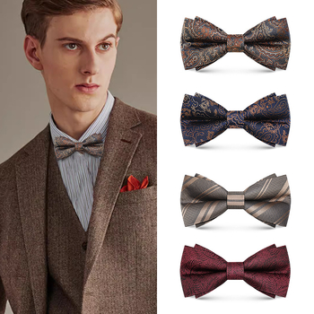 Vīriešu kāzu papionu kaklasaite, 100% poliestera, stils: papionu, pieaugušajiem, vasara 2024