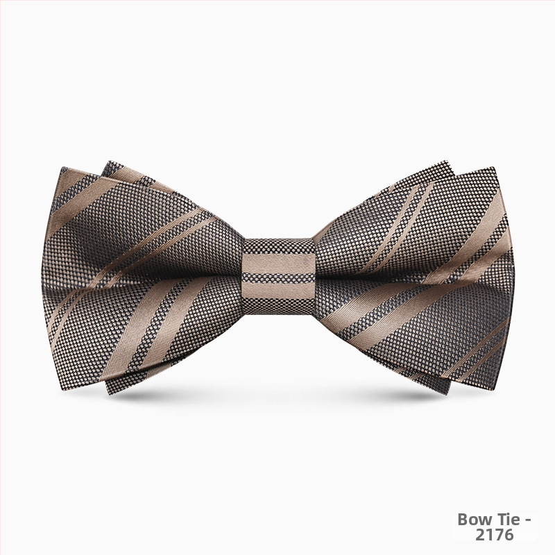 Vīriešu kāzu papionu kaklasaite, 100% poliestera, stils: papionu, pieaugušajiem, vasara 2024