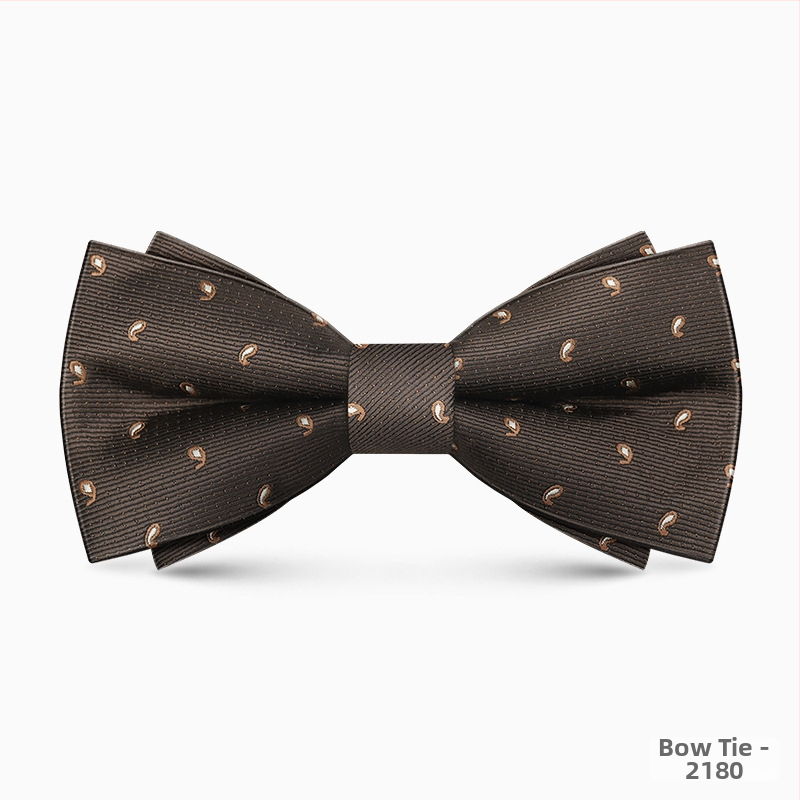 Vīriešu kāzu papionu kaklasaite, 100% poliestera, stils: papionu, pieaugušajiem, vasara 2024