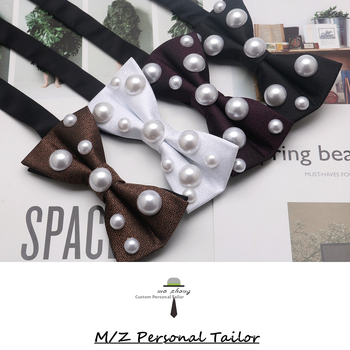 Pērļu kaklasaite (Poliesteris • Roku darbs • Punktveidīgs raksts • Universāla, brīvs stils • Vilnas oderējums)