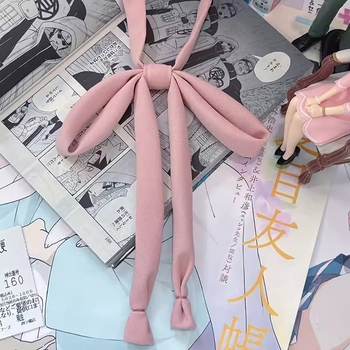 Bow Tie Kakla zieds - Poliesteris, Yarn-Dyed, Plakana galviņa, Korejas stils, Elastīga netkaina iekšējā odere