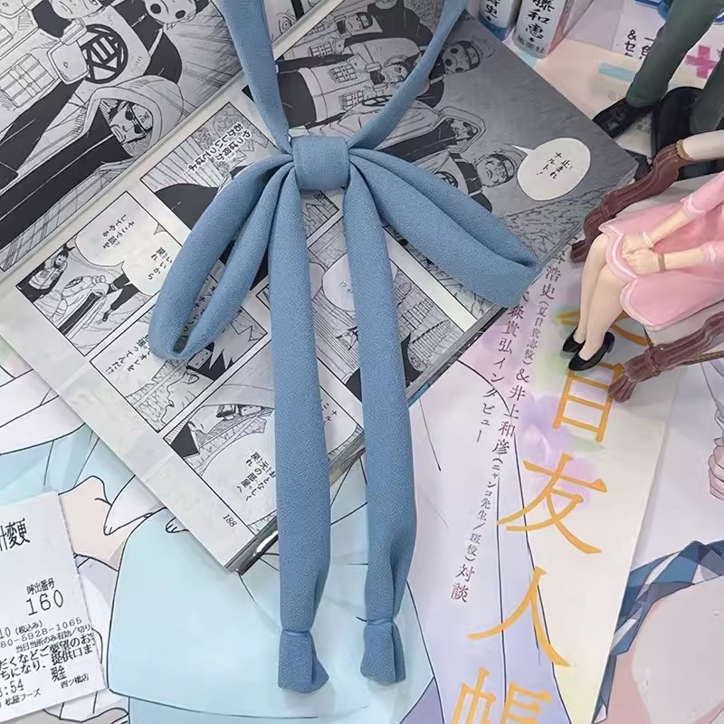 Bow Tie Kakla zieds - Poliesteris, Yarn-Dyed, Plakana galviņa, Korejas stils, Elastīga netkaina iekšējā odere