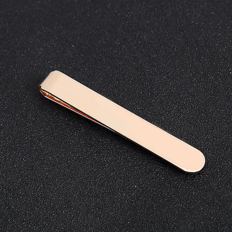 Kravatu klips no 304 nerūsējošā tērauda, plāns, daudzpusīgs, formāls vīriešu aksesuārs