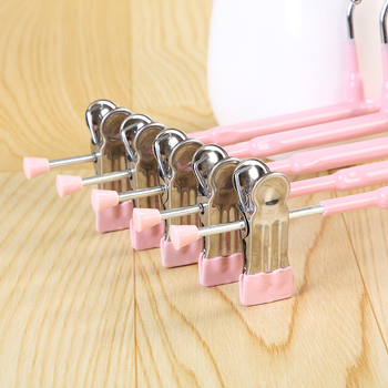 Metallist pükste hoidik libisemiskindla klambriga - 10 tk, logotüübi kohandamine