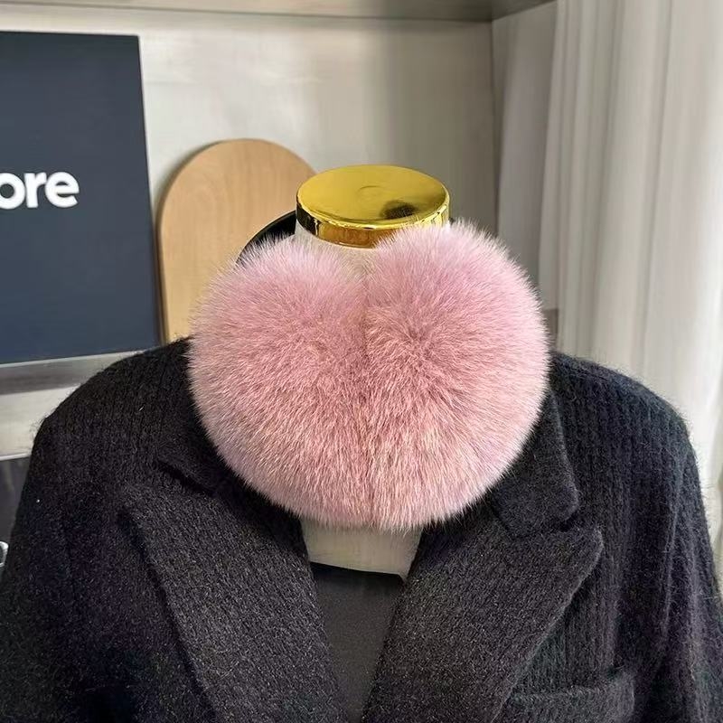 earmuffs από γούνα αλεπούς – παχιά και ζεστά, unisex, ενήλικες, μάρκα Yunlu; χειμώνας/φθινόπωρο/άνοιξη