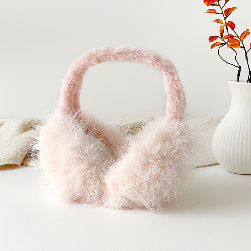 Leopard print plišane zaštitne za uši za žene – toplina i zaštita od vjetra; zima, proljeće, jesen