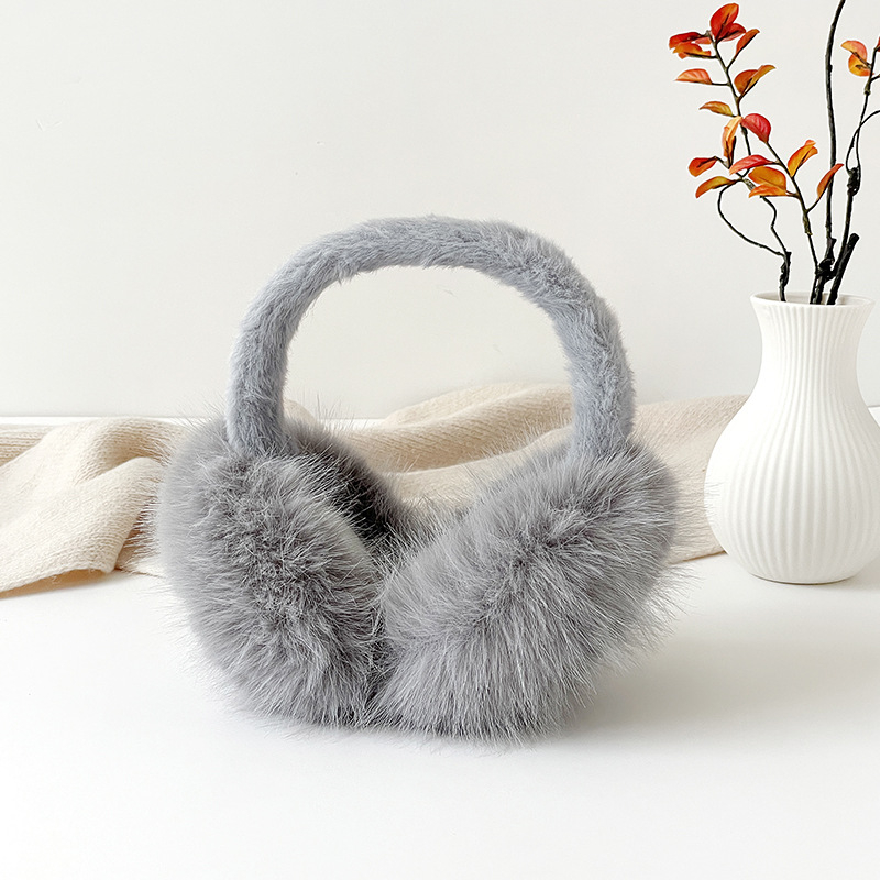 Leopard print plišane zaštitne za uši za žene – toplina i zaštita od vjetra; zima, proljeće, jesen