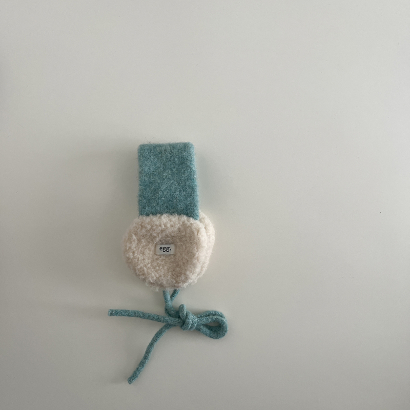 Dječje plišane Ear Muffs s vezicama, pletene, unisex, za zimu i jesen – čuvaju toplinu