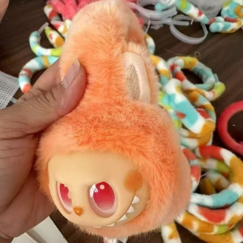 Παιδικά Plush Ear Muffs – Unisex, Χειμωνιάτικα, Καρτούν Στυλ