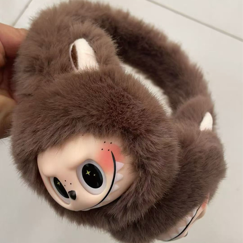 Παιδικά Plush Ear Muffs – Unisex, Χειμωνιάτικα, Καρτούν Στυλ