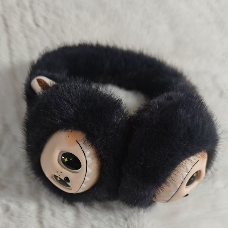 Παιδικά Plush Ear Muffs – Unisex, Χειμωνιάτικα, Καρτούν Στυλ