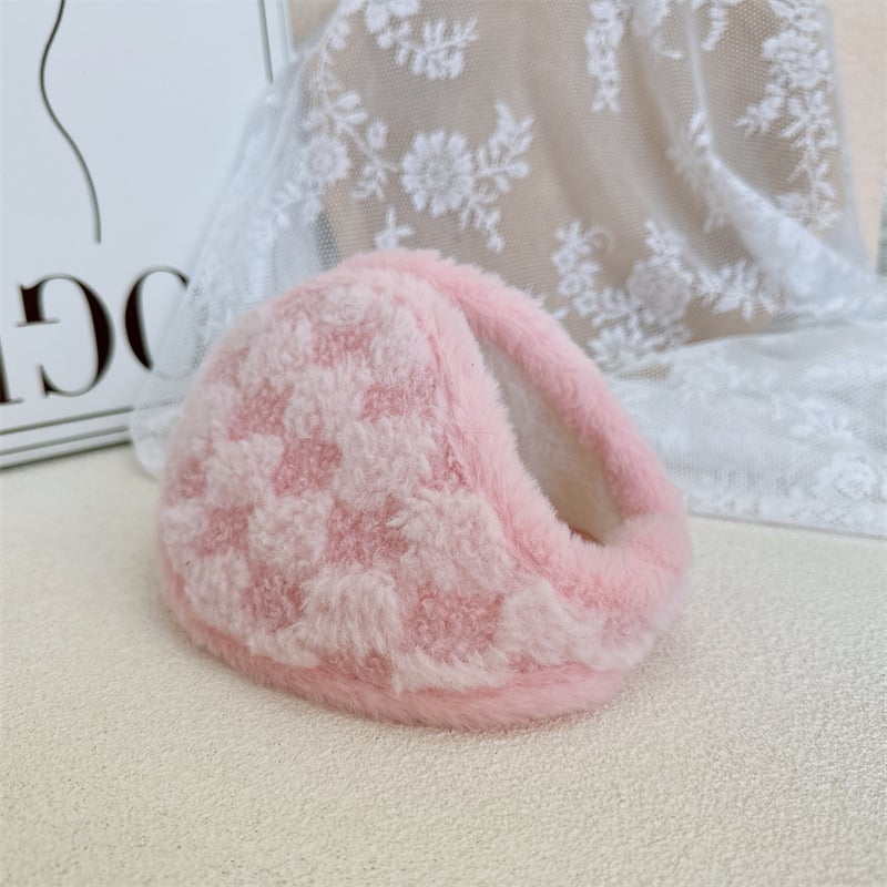 Zimske earmuffs od pliša, stražnja montaža, minimalistički dizajn, unisex, odrasli, za vanjsku upotrebu