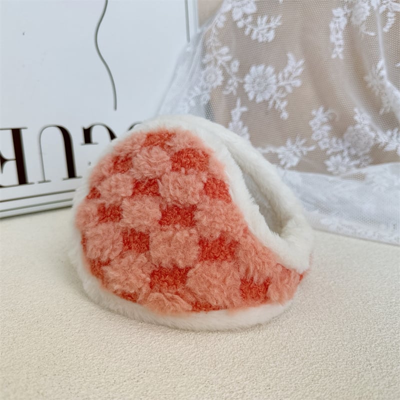 Zimske earmuffs od pliša, stražnja montaža, minimalistički dizajn, unisex, odrasli, za vanjsku upotrebu