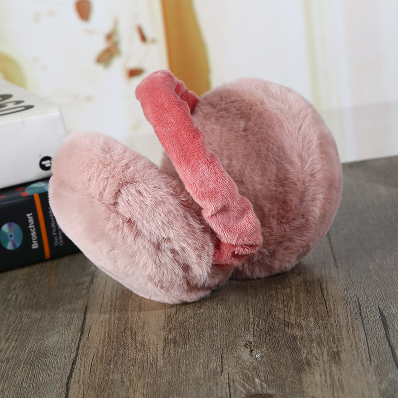 Összecsukható plüss fülmelegítő téli használatra – uniszex, kültéri