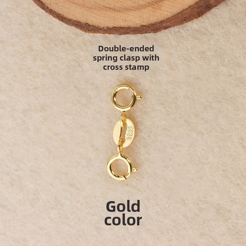 S925 hõbedane kevadrõngas pärleühendusega, käsitöö ehted aksessuaarid, Jerry bränd