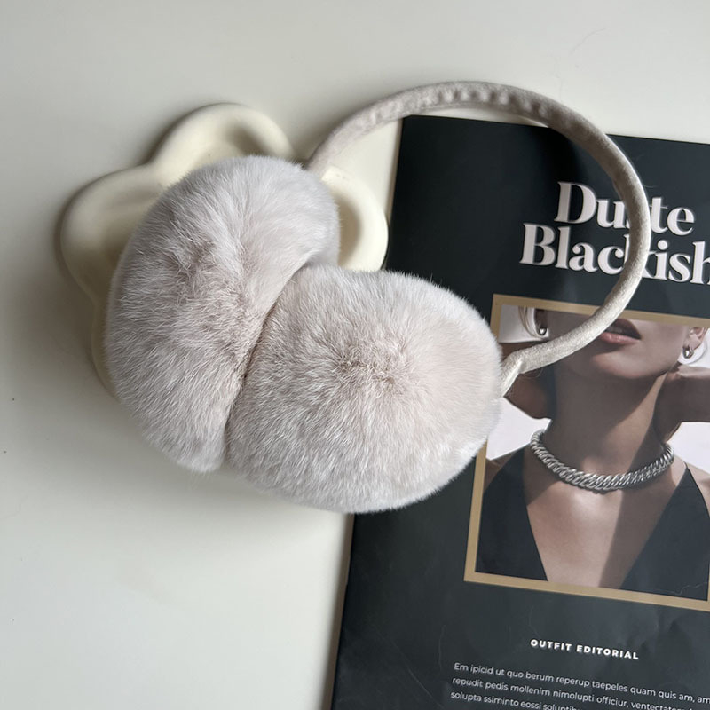 Zimske earmuffs od zečje dlake – topli i otporni na vjetar, unisex, zima/jesen, osnovni/slatki stil