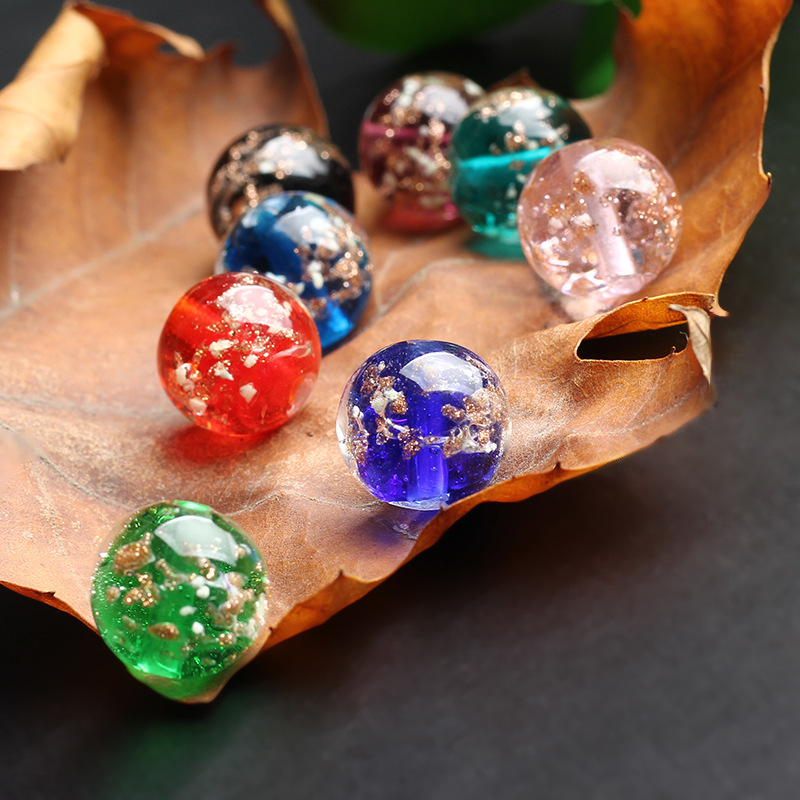 Svijetle staklene perle za DIY nakit, slobodne perle, marka Yujie colored glaze, Proljeće 2021