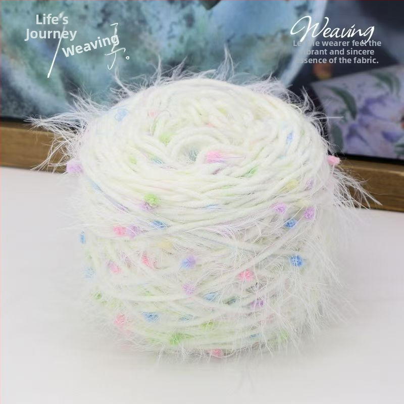 Rankdarbiams mezgimui siūlai: mišri, worsted-spun, siūlų forma