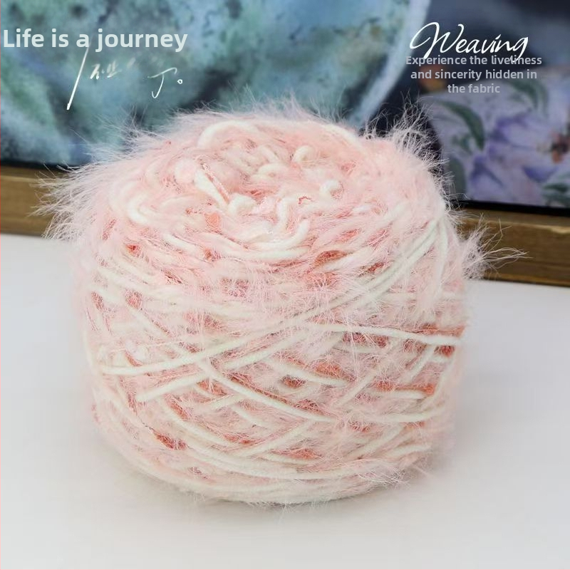 Rankdarbiams mezgimui siūlai: mišri, worsted-spun, siūlų forma