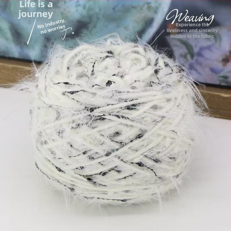 Rankdarbiams mezgimui siūlai: mišri, worsted-spun, siūlų forma