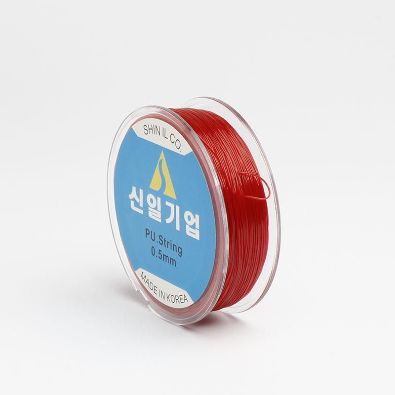 Elastīgā aukla rokassprādžu izgatavošanai ar kristāla pērlītēm – Roku darbs, apaļa, izturīga pret nolietojumu