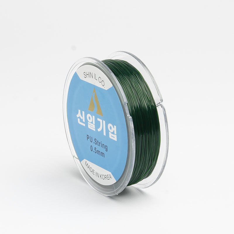 Elastīgā aukla rokassprādžu izgatavošanai ar kristāla pērlītēm – Roku darbs, apaļa, izturīga pret nolietojumu