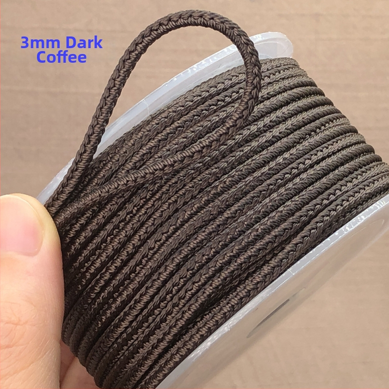 Ruyi aukla jade kulonam, rokām darināta, austs, pērļu pavedums