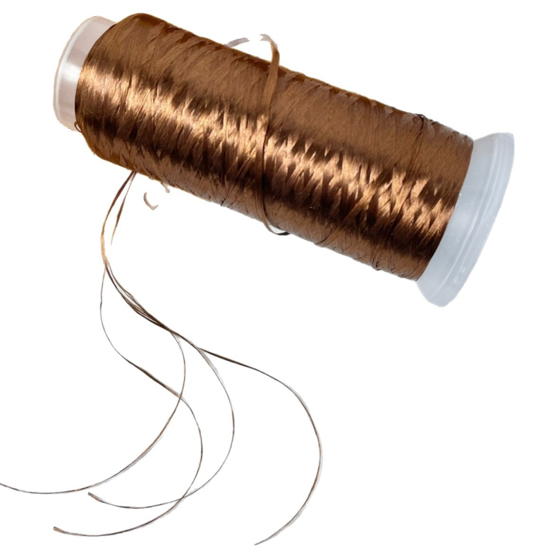 Četru pavedienu samta drāts ziedu aptināšanai; roku mezgts galvenais stumbrs ar nefrita ziedu, liels rulons, Nine zīmols, 2024 pavasaris