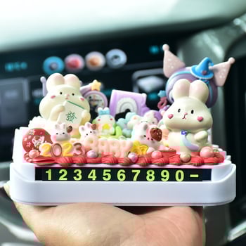 DIY ékszerkészítő készlet – műanyag/gyanta, epoxigyanta bevonat, rajzfilm-stílus, ismétlődő motívum