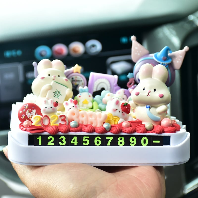 DIY ékszerkészítő készlet – műanyag/gyanta, epoxigyanta bevonat, rajzfilm-stílus, ismétlődő motívum