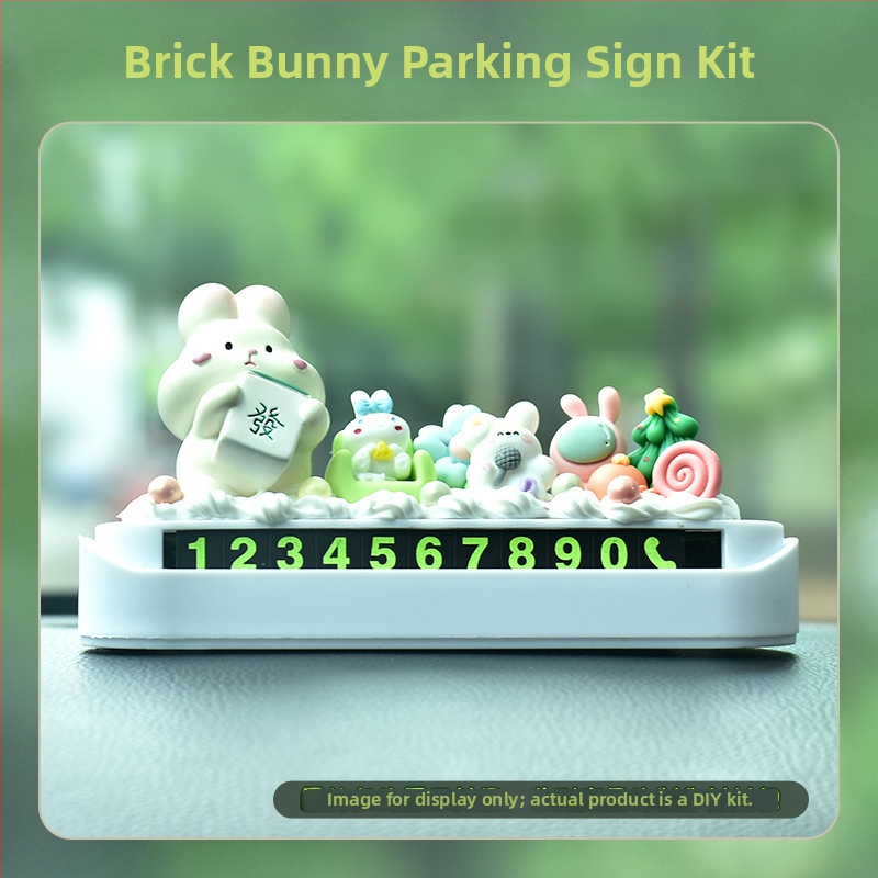 DIY ékszerkészítő készlet – műanyag/gyanta, epoxigyanta bevonat, rajzfilm-stílus, ismétlődő motívum