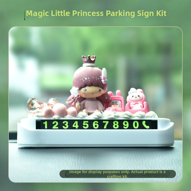 DIY ékszerkészítő készlet – műanyag/gyanta, epoxigyanta bevonat, rajzfilm-stílus, ismétlődő motívum