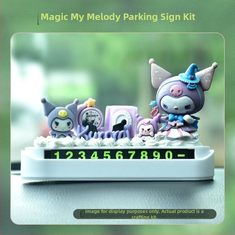 DIY ékszerkészítő készlet – műanyag/gyanta, epoxigyanta bevonat, rajzfilm-stílus, ismétlődő motívum